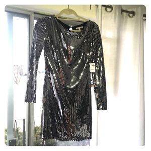 NWT Charlotte Russe Sequined Dress
